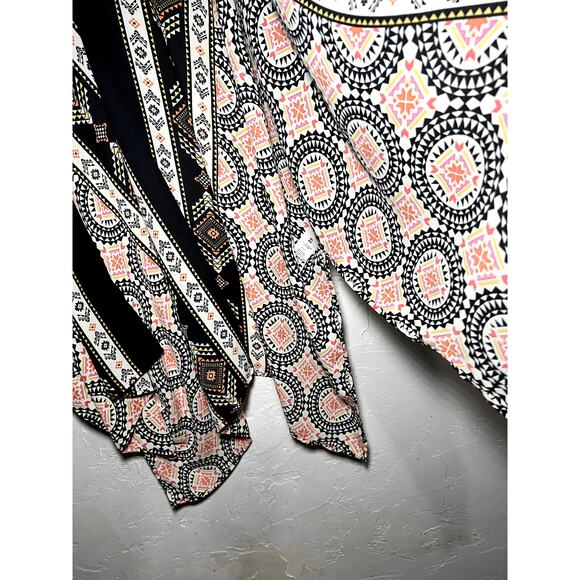 Signature Studio aztec patterned bohemian boho chic cardigan size m/l - Picture 5 of 8
